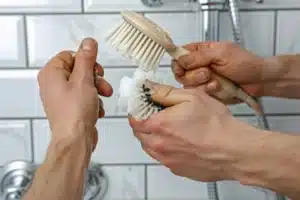 Cette astuce infaillible des plombiers permet d'éliminer les taches noires sur les joints de silicone de votre salle de bain.